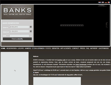 Tablet Screenshot of hotelbanks.be